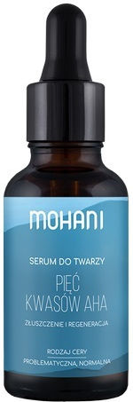 Mohani Regenerating Exfoliating Face Serum Five Aha Acids 30ml