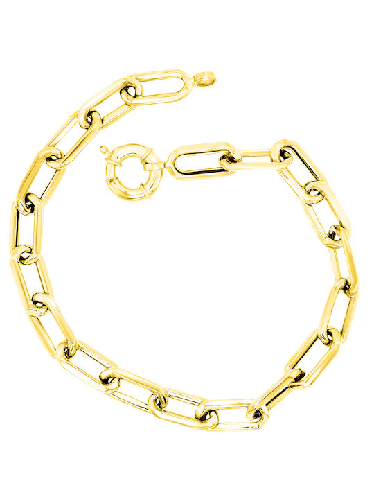 Bracelet Chain made of Gold 14K