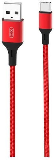 USB 2.0 Cable USB-C male - USB-C 18W Κόκκινο 2m