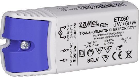 Zamel Sursă de alimentare LED Putere 60W cu Tensiune de Ieșire 12V