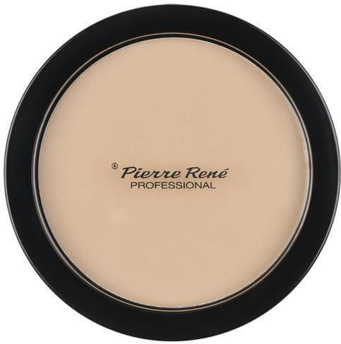 Pierre Rene Professional Compact Powder Spf25 Pressed Powder 01 Cream 8g