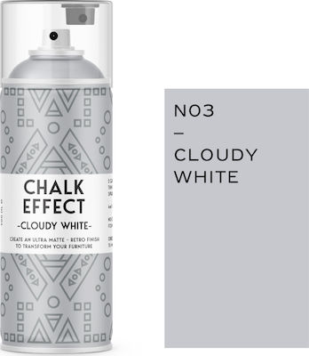 Cosmos Lac Effect Spray Κιμωλίας N03 Cloudy White 400ml N03