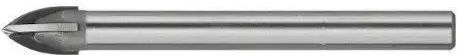 Luna Diamond Drill Carbide with Cylindrical Shank for Glass και Tiles 10mm / 90mm