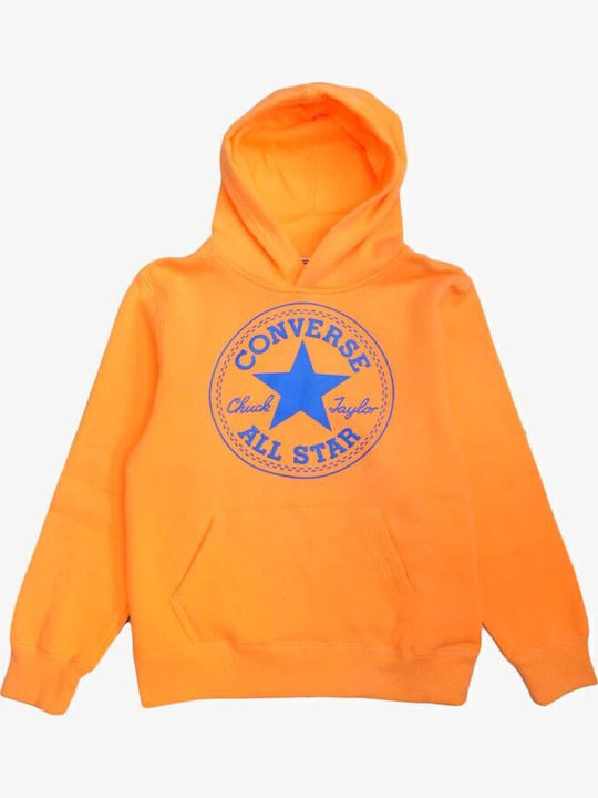 Converse Παιδικό Φούτερ με Κουκούλα και Τσέπες ...