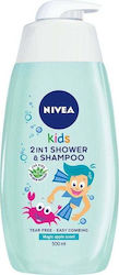 Nivea Kids 2in1 Body Wash Gel Scent Apple Caramels 500ml