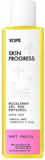 Yope Skin Progress Gel de duș micelar cu fructe moi 200ml