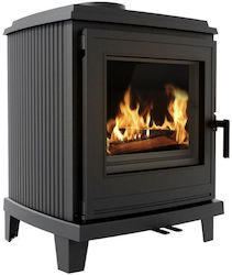 Kratki Μαντεμένια Ξυλόσομπα 6kW Γκρι