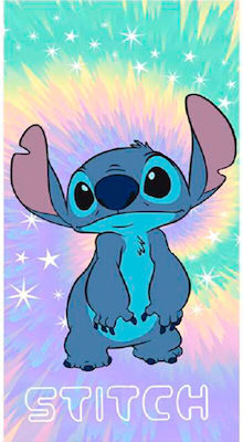 Disney Stitch Παιδική Πετσέτα Θαλάσσης