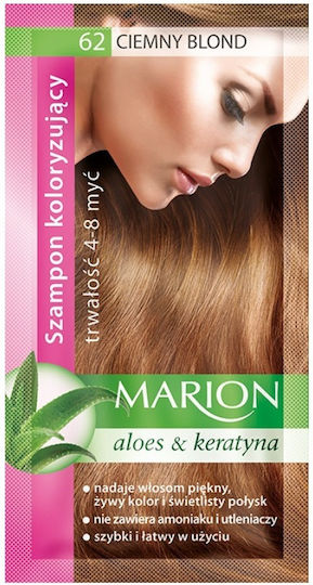 Marion Coloring Shampoo 4-8 Washes 62 Dark Blonde 40ml