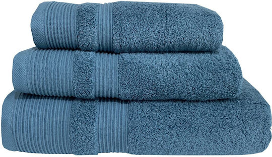 Astron Italy Facecloth Pennie 50x90cm Petrol Weight 550gsm