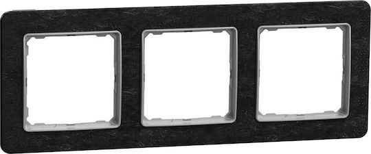 Schneider Electric Sedna Elements Рамка за превключвател в Сив цвят SDD391803