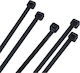 Invictus Invictus Cable Ties Plastic 350mm x 4mm in Black Colour (100 pcs)