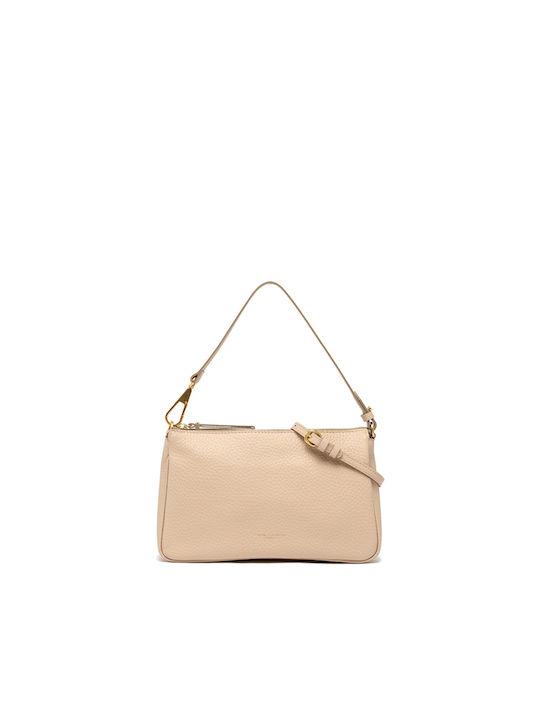 Gianni Chiarini Leather Women's Bag Shoulder Beige