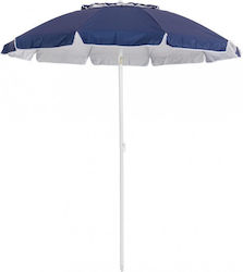 Bizzotto Caracas Foldable Beach Umbrella Diameter 2m Blue