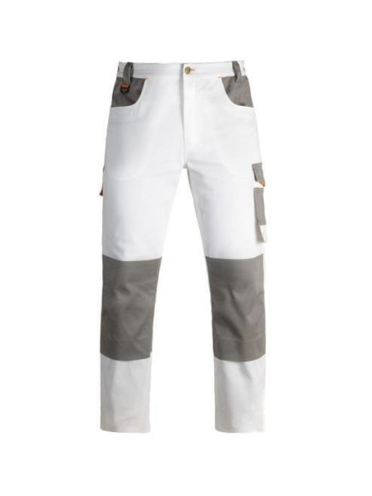 Kapriol Cargo Work Trousers White