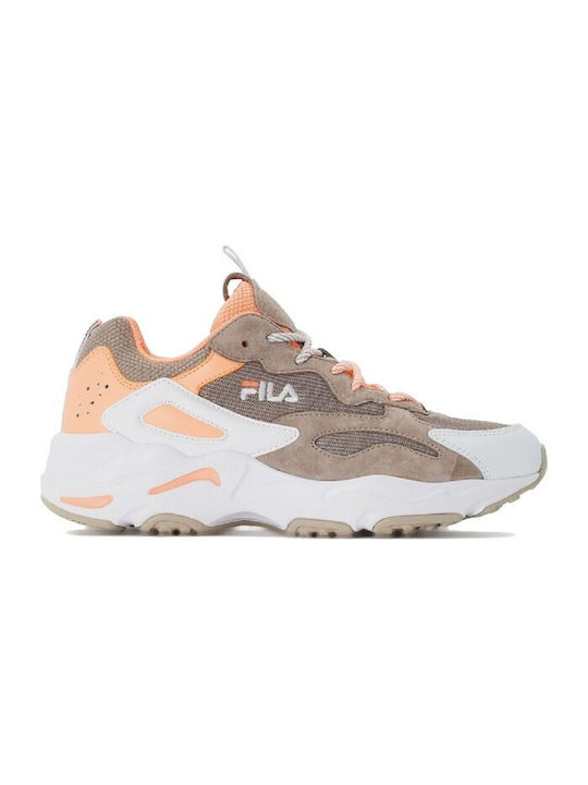 Fila Ray Tracer Damen Sneakers Cmnt / Wht / Cant