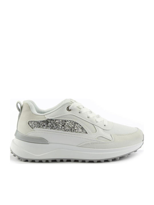 Fshoes Damen Sneakers Weiß