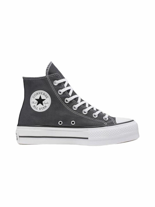 Converse Flatforms Boots Dark Grey