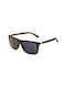 V-store Men's Sunglasses with Black Plastic Frame and Black Lens 20.571GREEN