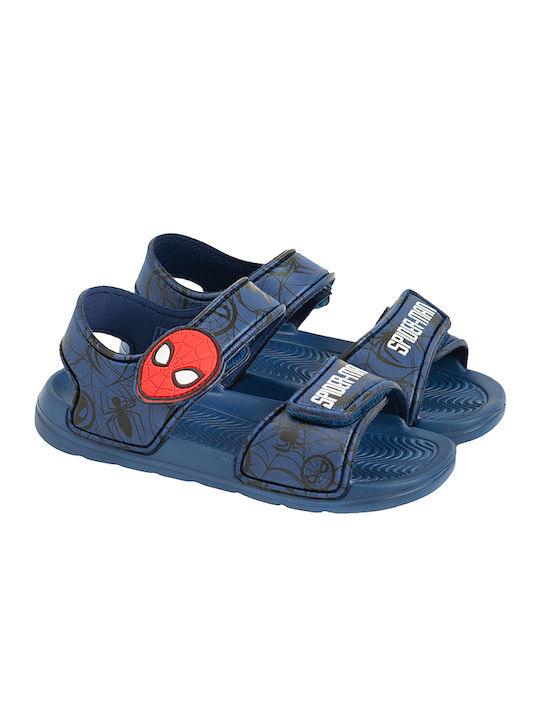 Sandale Copii Spiderman Albastre