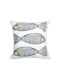 Dimeco Deko Kissenbezug Petrol Blau 45x45cm