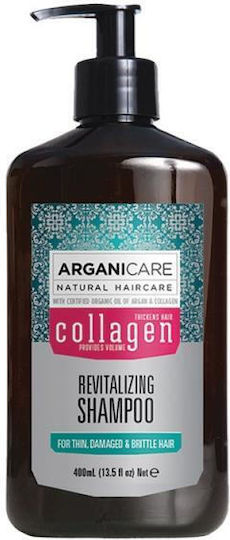 Arganicare Collagen Revitalizing Shampoo Thin Hair 400ml