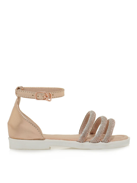 Exe Kinder Sandalen Rose Gold