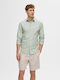 Selected Men's Shirt Linen Green