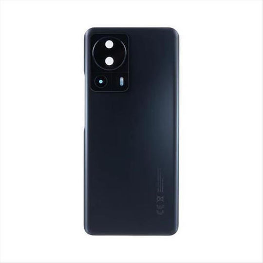 Καπάκι Μπαταρίας Back Cover Lens Μαύρο για Xiaomi 13 Lite