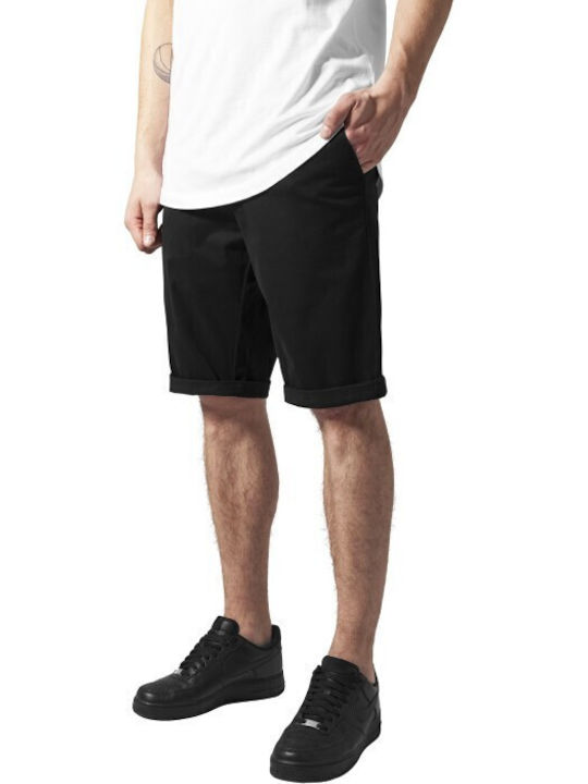 Urban Classics Bermudă de Bărbați Chino Black