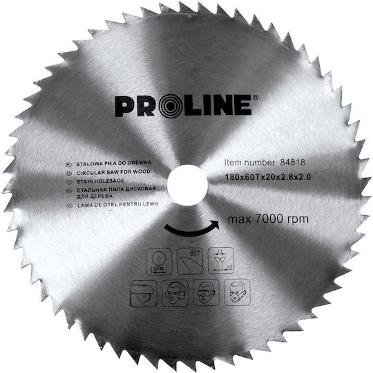 Proline Cutting Disc Wood Hole Diameter 315mm with 80 Teeth 1pcs