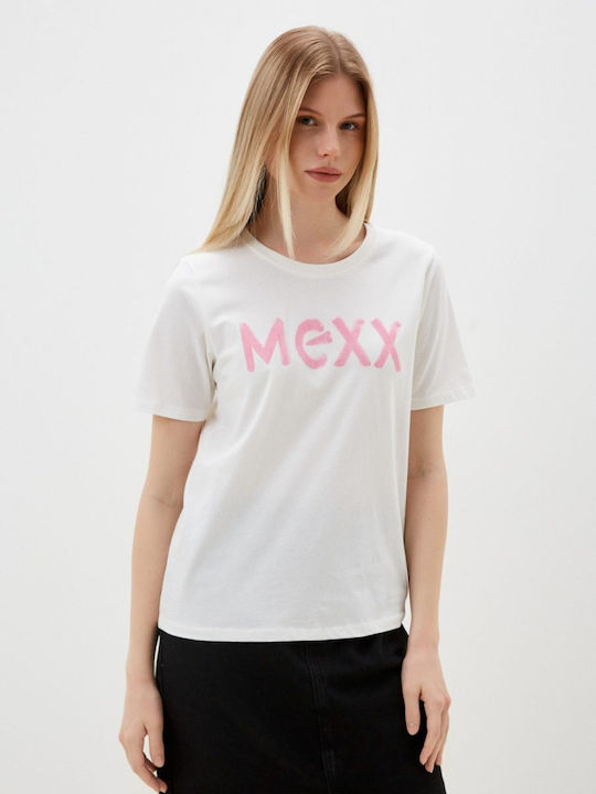 Mexx Γυναικείο T-shirt Εκρου