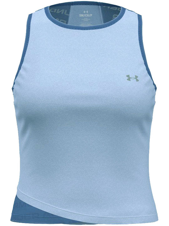 Under Armour Women's Athletic Blouse Sleeveless Blue