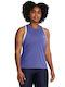 Under Armour Women's Athletic Blouse Sleeveless Purple