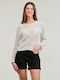 Damen Pullover Weiß