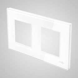 Touchme Πλαίσιο Διακόπτη 2 Θέσεων σε Λευκό Χρώμα TM716W Touchme Πλαίσιο Διακόπτη 2 Θέσεων σε Λευκό Χρώμα TM716W