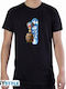 Abysse T-shirt One Piece Μαύρο Βαμβακερό