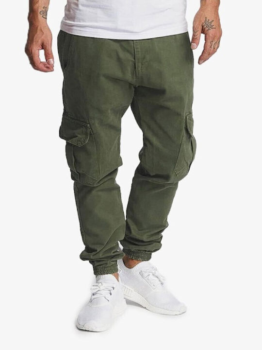 Def Pantaloni pentru bărbați Olive