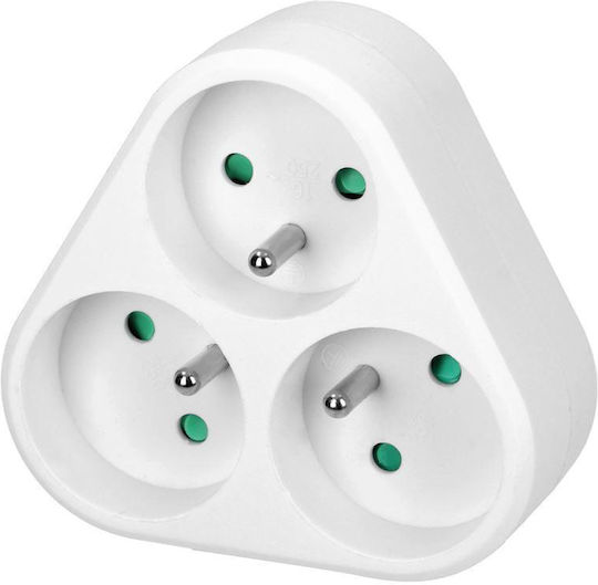 Orno Power Strip 3 Positions