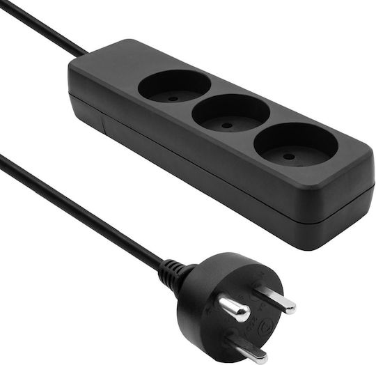 ProXtend Steckdosenleiste 3 Positionen mit Kabel 10m