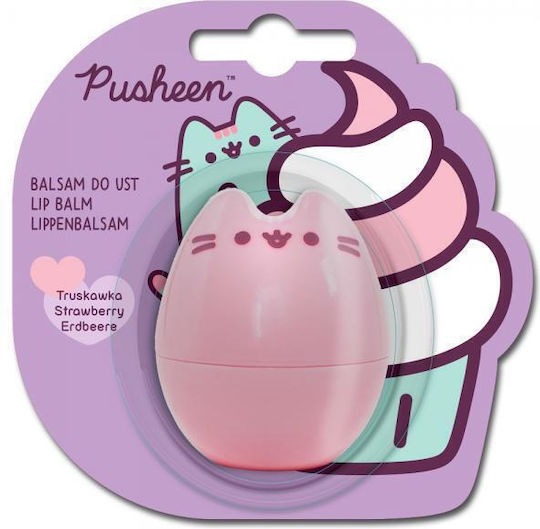 Pusheen Lipbalm 3d Lip Balm Strawberry 4g