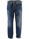 Ανδρικό Παντελόνι Τζιν με Slim Εφαρμογή Denim