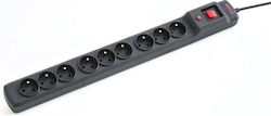 Armac Power Strip Safety 9 Sockets with Cable 1.5m
