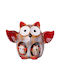 Etoile Decorativă Bufniță din Material Ceramic 20x10x15cm 1buc