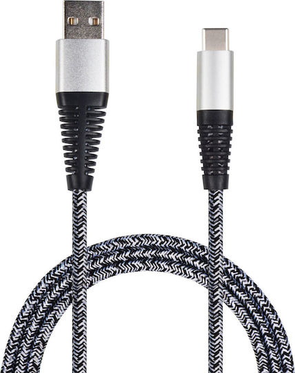 2GO USB 3.2 Cable USB-C male - USB-B Ασημί 1m 795953