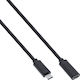 InLine USB 3.2 Cable USB-C male - USB-C female Black 1m (35771)