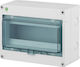 Elektro Plast Wall mounted Waterproof 8-Elements Fuse Box with 1 Row
