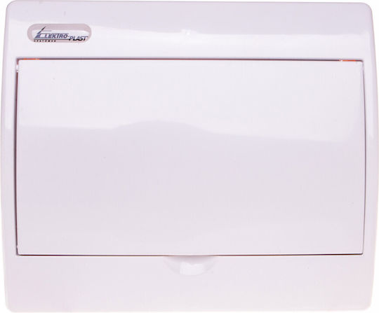 Elektro Plast Ηλεκτρολογικός Πίνακας Επιτοίχιος, 1 Σειράς, 8 Στοιχείων