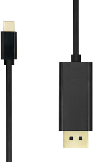 ProXtend Video Kabel USB-C Männlich - DisplayPort Schwarz 0.5m JAB-6988716