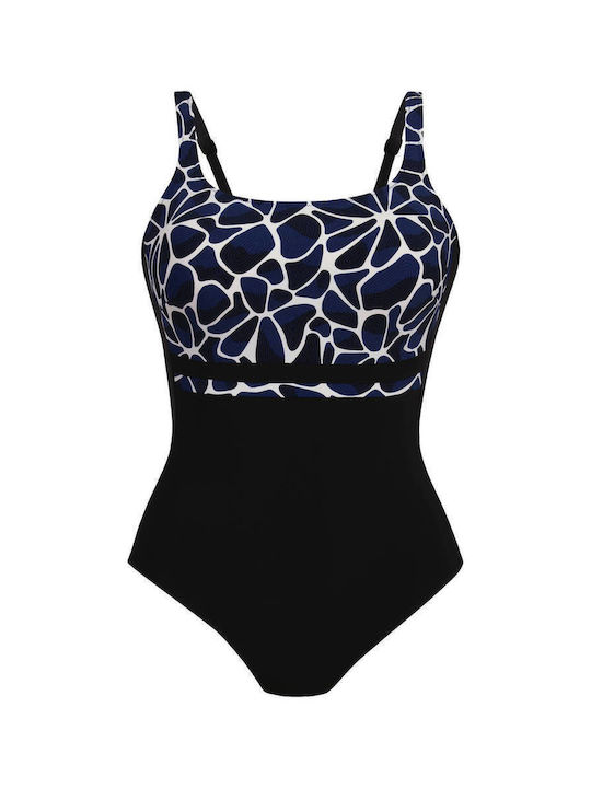 Anita 6221 M4 Melilla Blue Printed One-Piece Swimsuit with C Cup